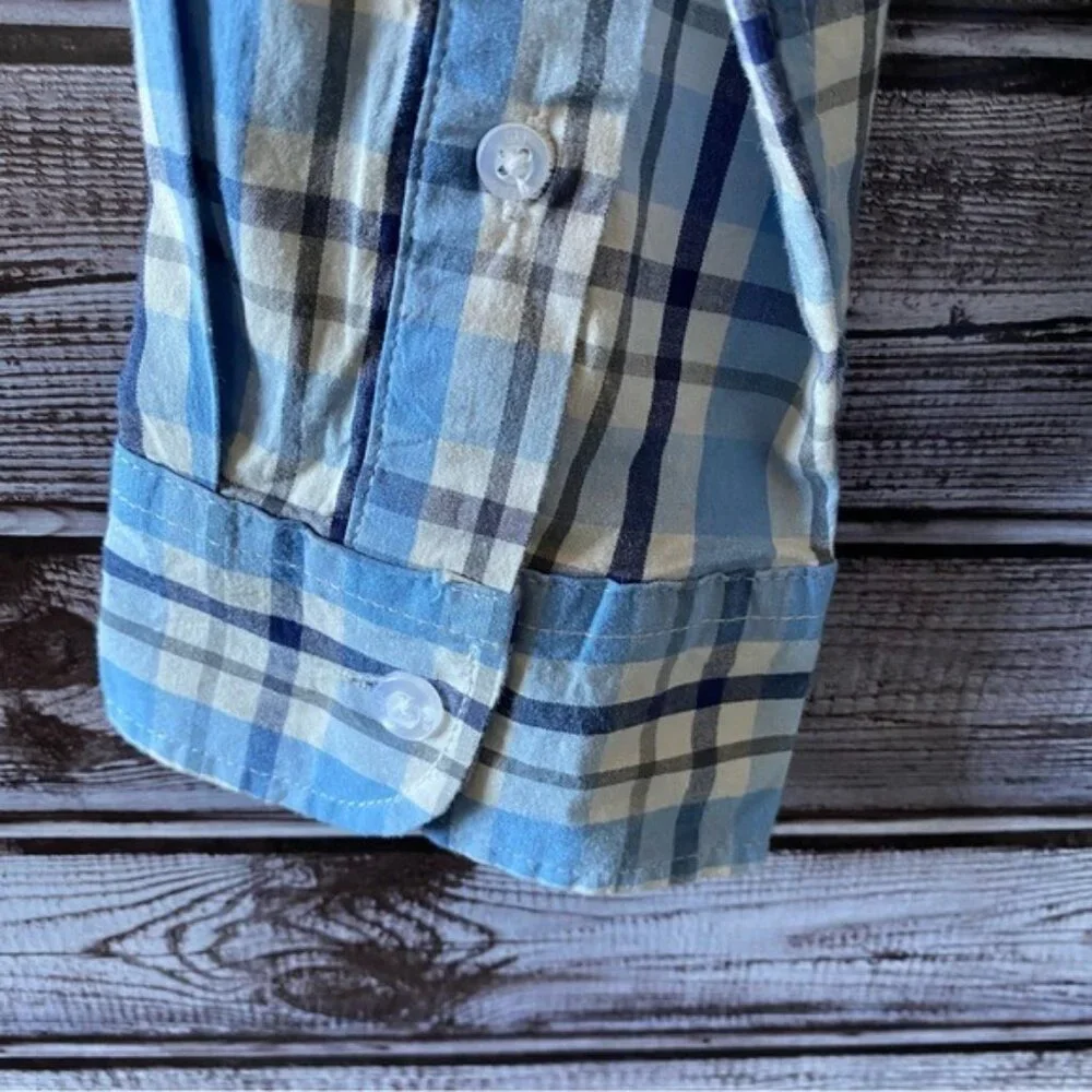 NWT‎ Gap Men's Long-Sleeved Poplin Button-Down Shirt Size L